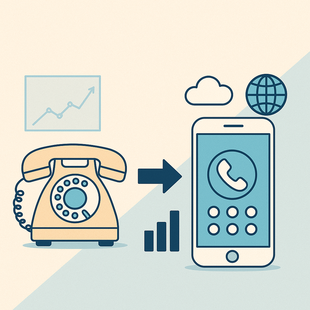 خداحافظی با تلفن‌های قدیمی